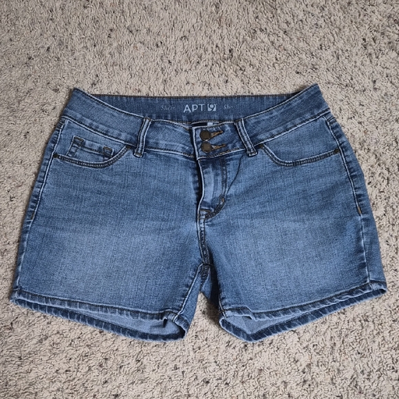 Apt. 9 Pants - Apt. 9 Women's Classic Blue Jean Shorts
